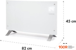 Klarstein BORNHOLM CURVED AMBIENT (БЕЛЫЙ) (216859)