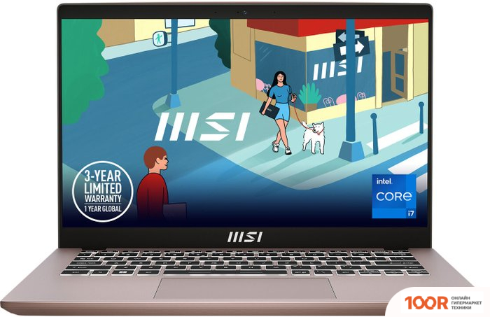 Ноутбук MSI MODERN 14 C13M-837XBY (214853)