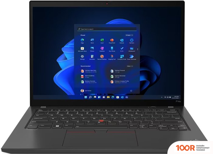 Ноутбук Lenovo THINKPAD P14S GEN 4 INTEL 21HGS4KG00 (212442)