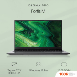 Ноутбук Digma PRO FORTIS M DN17P5-ADXW01 (201567)