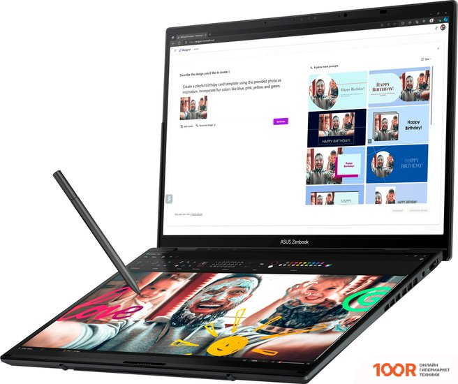 Ноутбук ASUS ZENBOOK 14 DUO OLED UX8406CA-QL080W (198479)