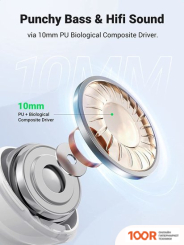 Наушники Ugreen HITUNE T3 (БЕЛЫЙ) (189526)