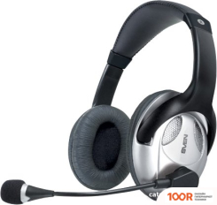 Наушники SVEN AP-670MV (ЧЕРНЫЙ/СЕРЕБРИСТЫЙ) (189223)