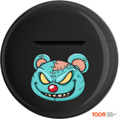 Наушники QUMO VIBE TEDDY BAD (ЧЕРНЫЙ) (188287)