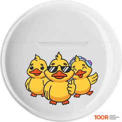 Наушники QUMO VIBE DUCKS (БЕЛЫЙ) (188284)