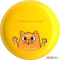 Наушники QUMO VIBE CAT (ЖЕЛТЫЙ) (188283)