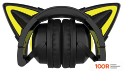 Наушники QUMO PARTY CAT MINI (ЧЕРНЫЙ) (188272)