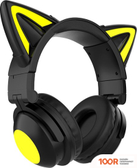 Наушники QUMO PARTY CAT MINI (ЧЕРНЫЙ) (188272)
