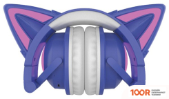 Наушники QUMO PARTY CAT MINI (ФИОЛЕТОВЫЙ) (188271)