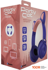Наушники QUMO PARTY CAT (ФИОЛЕТОВЫЙ) (188269)