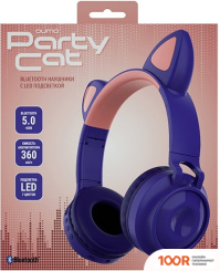 Наушники QUMO PARTY CAT (ФИОЛЕТОВЫЙ) (188269)