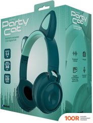 Наушники QUMO PARTY CAT (БИРЮЗОВЫЙ) (188268)