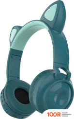 Наушники QUMO PARTY CAT (БИРЮЗОВЫЙ) (188268)