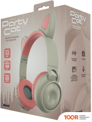 Наушники QUMO PARTY CAT (БЕЖЕВЫЙ) (188266)