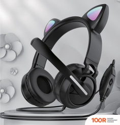 Наушники QUMO GAME CAT (ЧЕРНЫЙ) (188258)