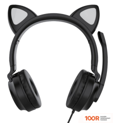 Наушники QUMO GAME CAT (ЧЕРНЫЙ) (188258)