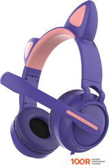 Наушники QUMO GAME CAT (ФИОЛЕТОВЫЙ) (188257)