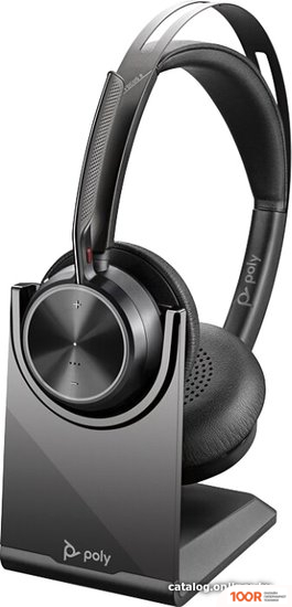 Наушники Plantronics VOYAGER FOCUS 2 MS USB-C (С ЗАРЯДНОЙ БАЗОЙ) (188222)