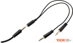 Наушники Perfeo GLADIATOR SECUTOR (ЧЕРНЫЙ) (187927)