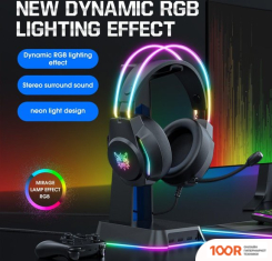 Наушники Onikuma X26 (ЧЕРНЫЙ) (187786)