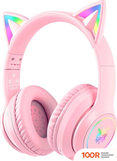 Наушники Onikuma B90 (РОЗОВЫЙ) (187757)