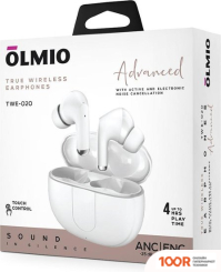 Наушники Olmio TWE-020 (БЕЛЫЙ) (187690)