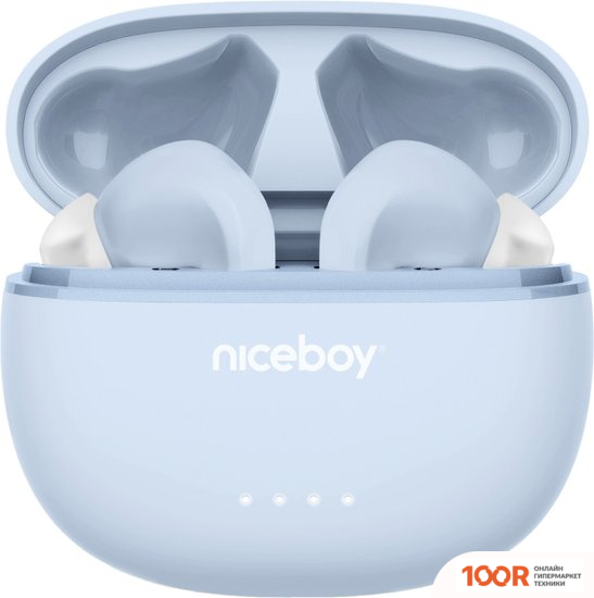 Наушники Niceboy HIVE PINS 3 (ГОЛУБОЙ) (187583)