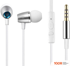 Наушники Nakamichi NM-CE300 (СЕРЕБРИСТЫЙ) (187567)
