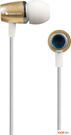 Наушники Nakamichi NM-CE300 (ЗОЛОТИСТЫЙ) (187566)