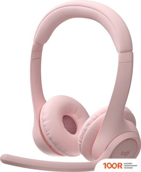 Наушники Logitech ZONE 300 (РОЗОВЫЙ) (186982)