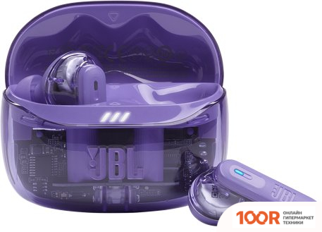 Наушники JBL TUNE BEAM 2 GHOST EDITION (ФИОЛЕТОВЫЙ) (186552)