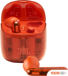 Наушники JBL TUNE 225 TWS GHOST EDITION (ОРАНЖЕВЫЙ) (186476)