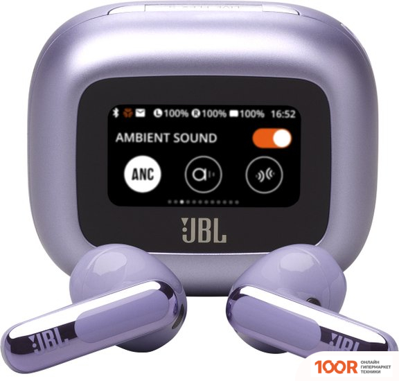 Наушники JBL LIVE FLEX 3 (СИРЕНЕВЫЙ) (186329)