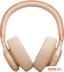 Наушники JBL LIVE 770NC (БЕЖЕВЫЙ/ЗОЛОТИСТЫЙ) (186311)