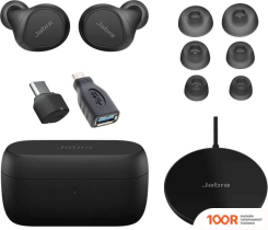 Наушники Jabra EVOLVE2 BUDS MS USB-A WIRELESS CHARGING PAD (186216)