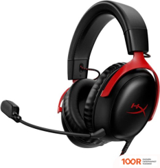 Наушники HyperX CLOUD III (ЧЕРНЫЙ/КРАСНЫЙ) (185973)