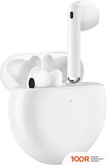 Наушники Huawei FREEBUDS 4 (КЕРАМИЧЕСКИЙ БЕЛЫЙ, КИТАЙСКАЯ ВЕРСИЯ) (185863)