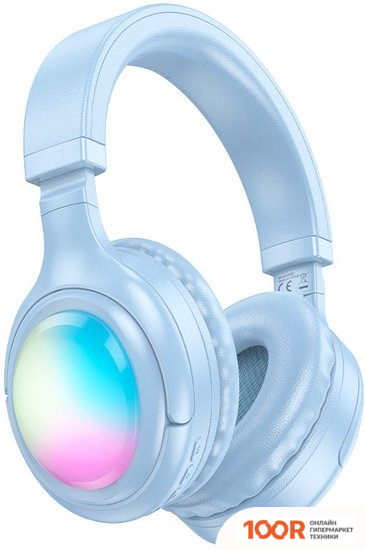 Наушники Hoco W48 (ГОЛУБОЙ) (185719)