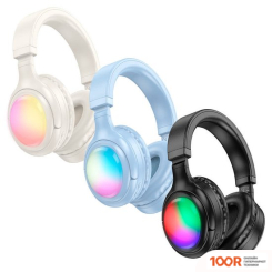 Наушники Hoco W48 (ГОЛУБОЙ) (185719)