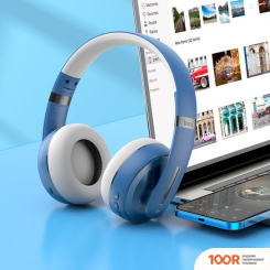 Наушники Hoco W34 (СИНИЙ) (185675)