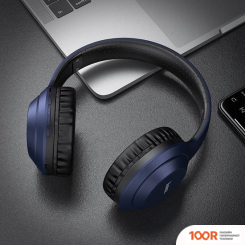 Наушники Hoco W30 (ТЕМНО-СИНИЙ/ЧЕРНЫЙ) (185664)