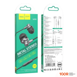 Наушники Hoco M98 (СЕРЫЙ/ЧЕРНЫЙ) (185602)