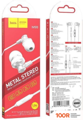 Наушники Hoco M98 (СЕРЕБРИСТЫЙ/БЕЛЫЙ) (185601)