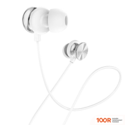 Наушники Hoco M96 (СЕРЕБРИСТЫЙ/БЕЛЫЙ) (185597)