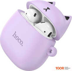 Наушники Hoco EW45 CUTE CAT (СИРЕНЕВЫЙ) (185351)