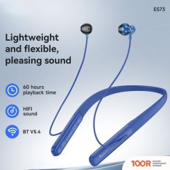 Наушники Hoco ES73 (СИНИЙ) (185233)