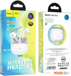 Наушники Hoco DES29 (БЕЛЫЙ) (185034)