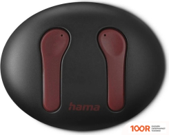Наушники Hama SPIRIT UNCHAINED (ЧЕРНЫЙ/КРАСНЫЙ) (184765)