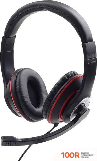 Наушники Gembird MHS-03-BKRD (184676)