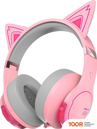 Наушники Edifier HECATE G5BT CAT (РОЗОВЫЙ) (184135)